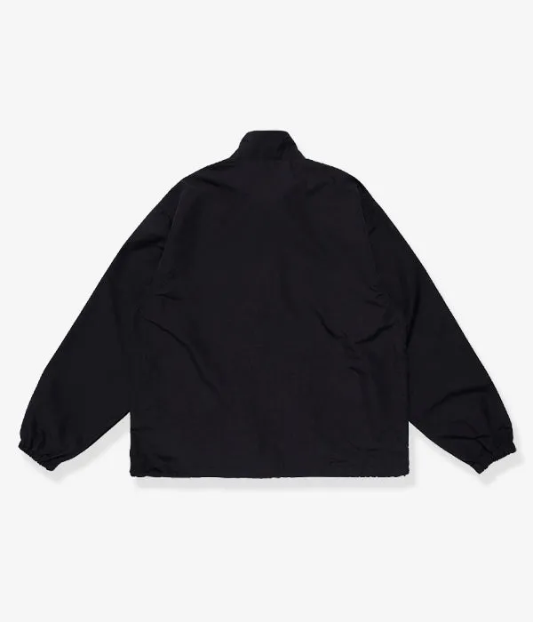 LQQK Studio/NYLON TRACK JACKET (BLACK)