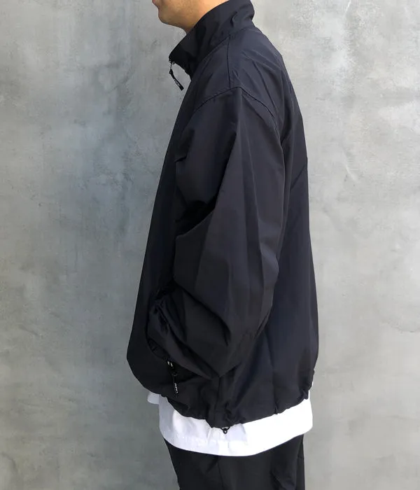 LQQK Studio/NYLON TRACK JACKET (BLACK)