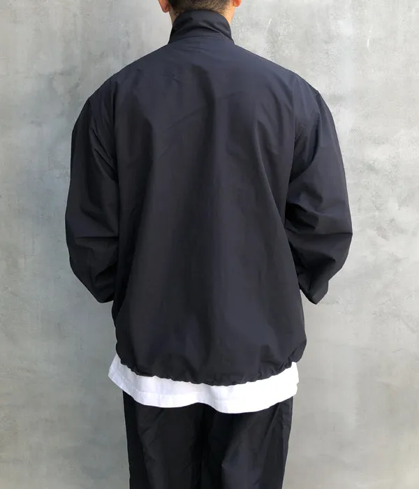 LQQK Studio/NYLON TRACK JACKET (BLACK)