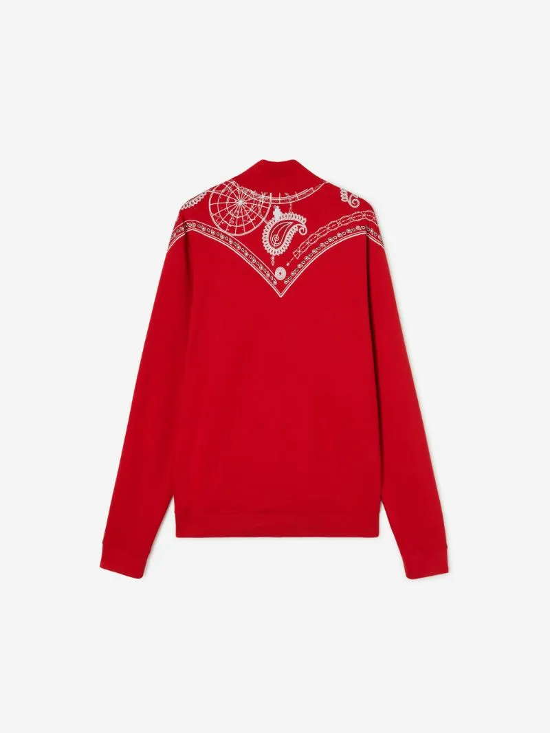 MARCELO BURLON TEMPERA SLIM TRACK JACKET Mens Apparel