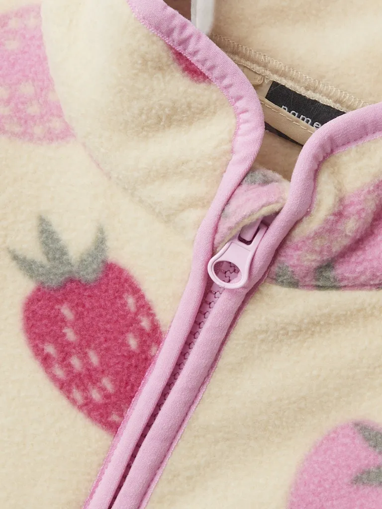 Meeko Fleece Jacket Berry-Fog