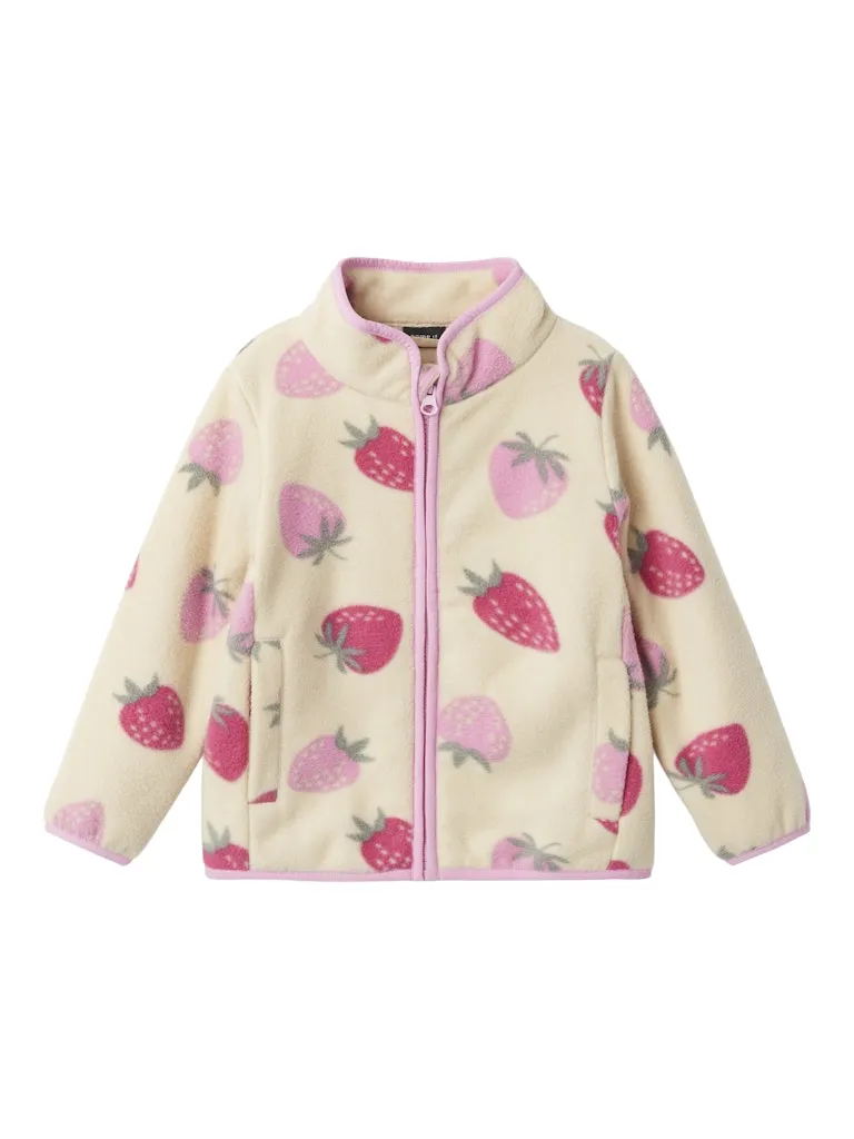 Meeko Fleece Jacket Berry-Fog