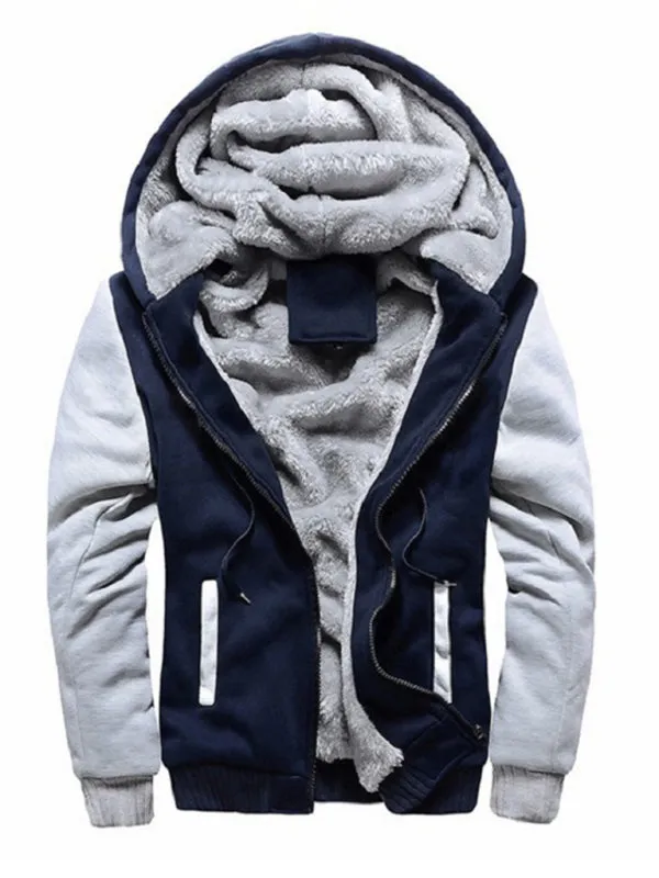 Men's Hooded Fleece Jacket