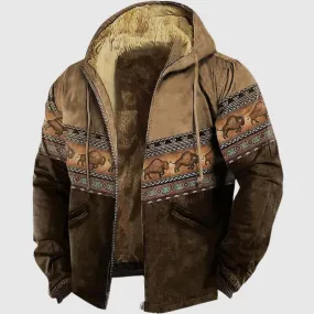 Men's Hooded Fleece Jacket