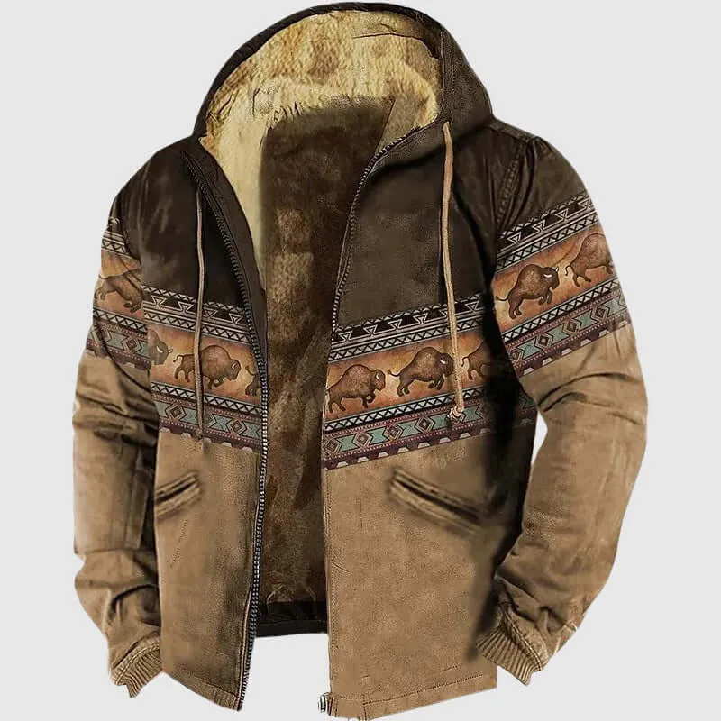 Men's Hooded Fleece Jacket