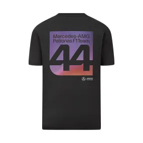 Mercedes Benz F1 Special Edition Lewis Hamilton 2024 USA Austin GP T-Shirt- Phantom
