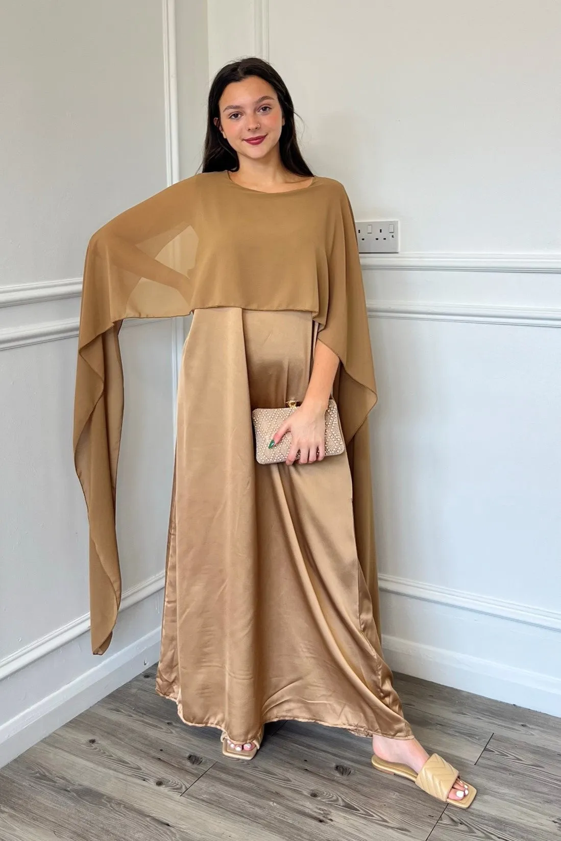 Millie Maxi Dress - Tan