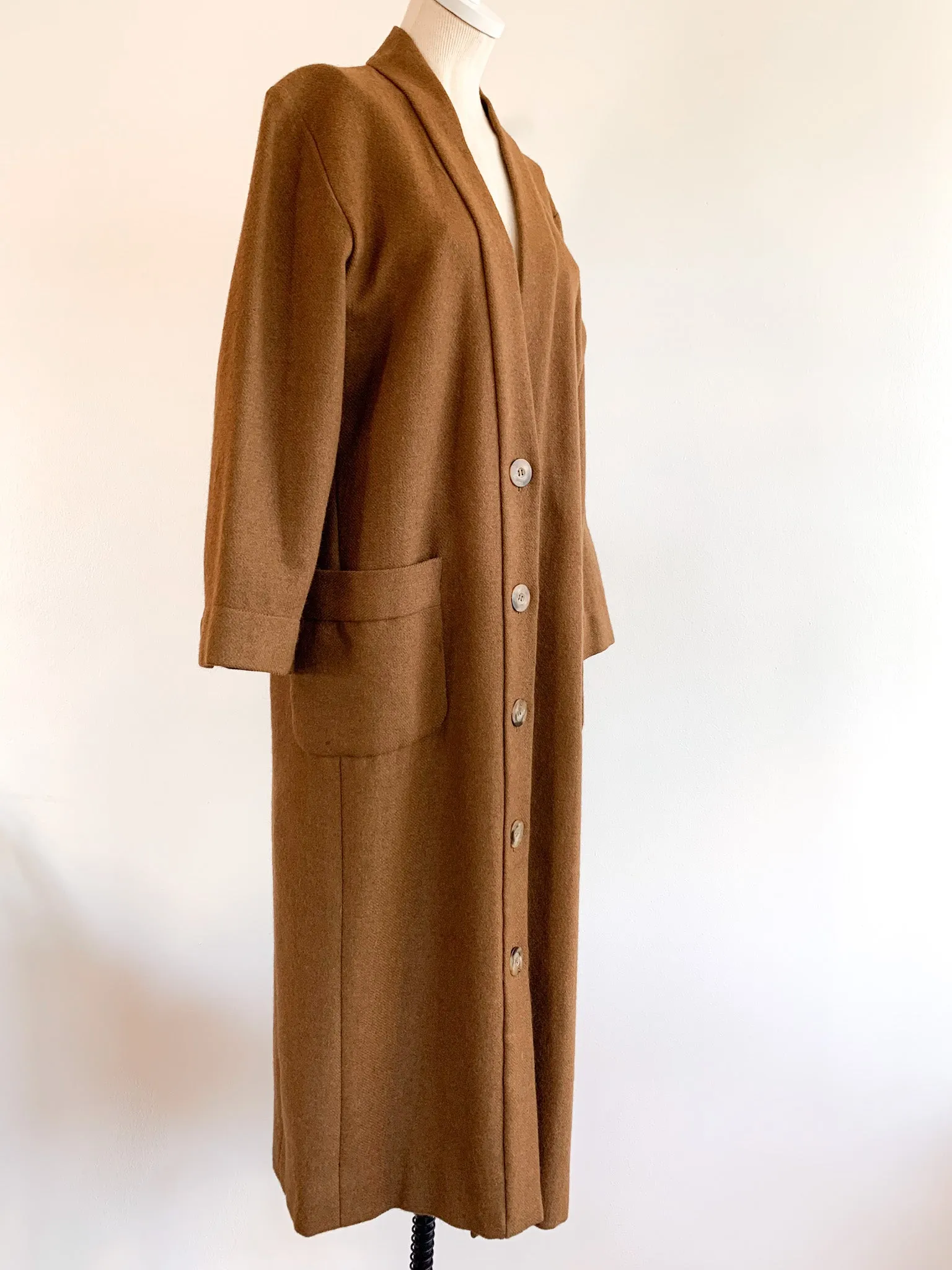 Minimalist Wool Coat
