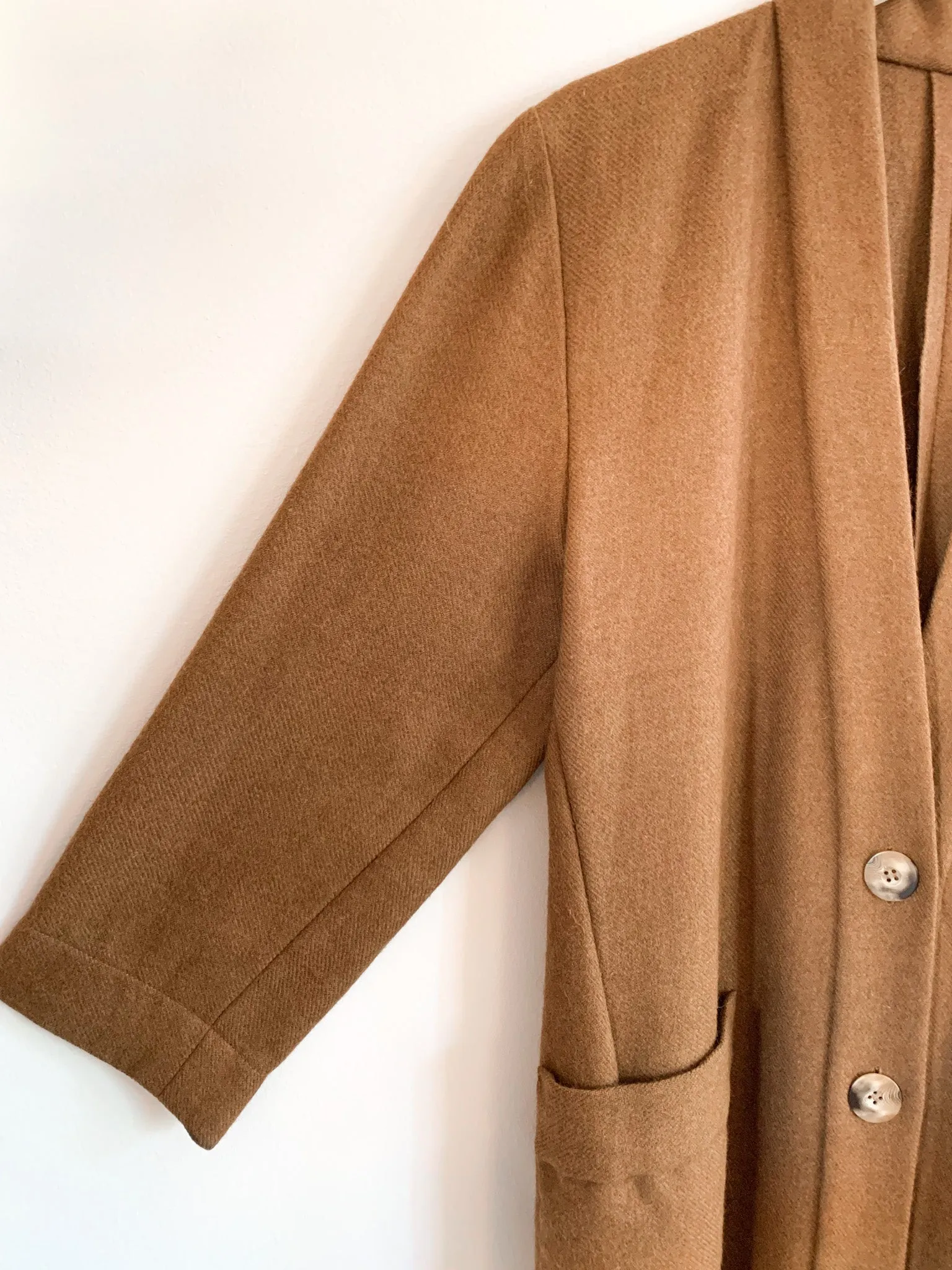 Minimalist Wool Coat