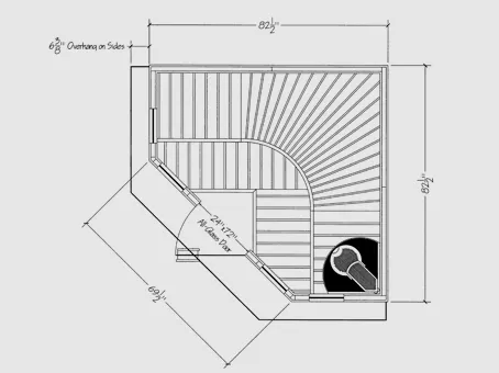 Moonlight Sisu Designer Sauna