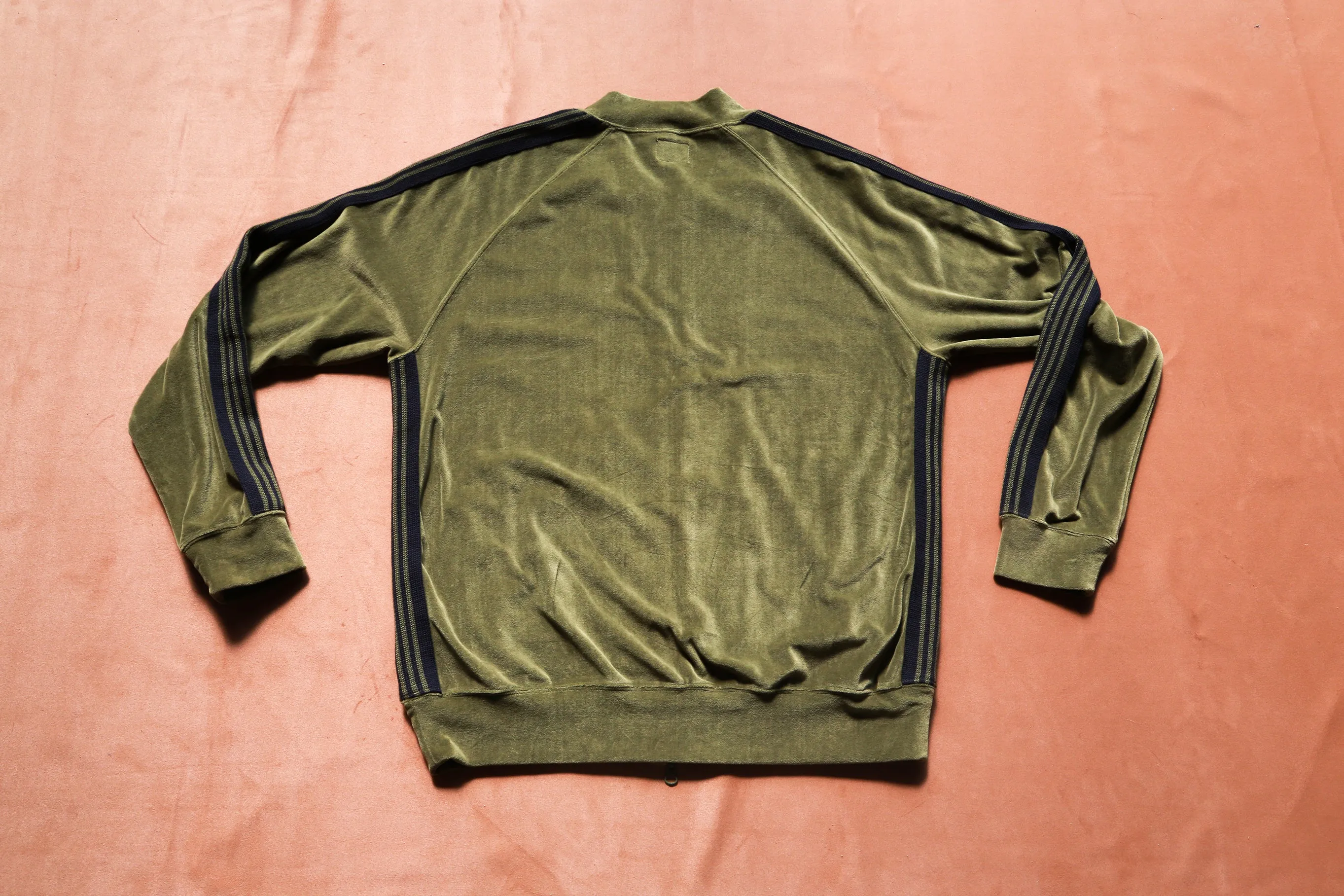 Needles Green Velour Track Jacket