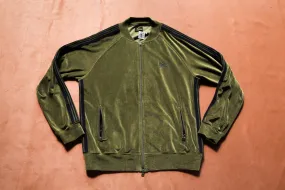 Needles Green Velour Track Jacket