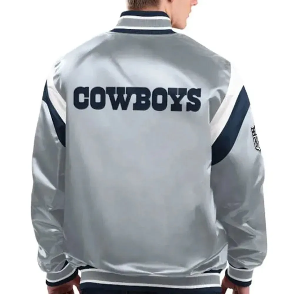 NFL Dallas Cowboys Satin Jacket Men and Women