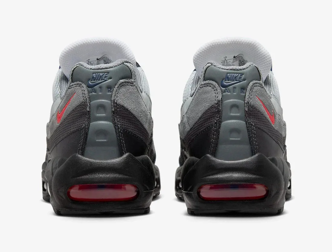 Nike Air Max 95 Smoke Grey Track Red