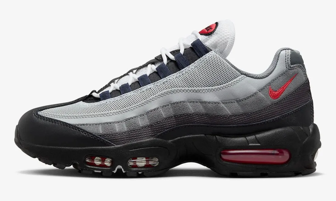 Nike Air Max 95 Smoke Grey Track Red