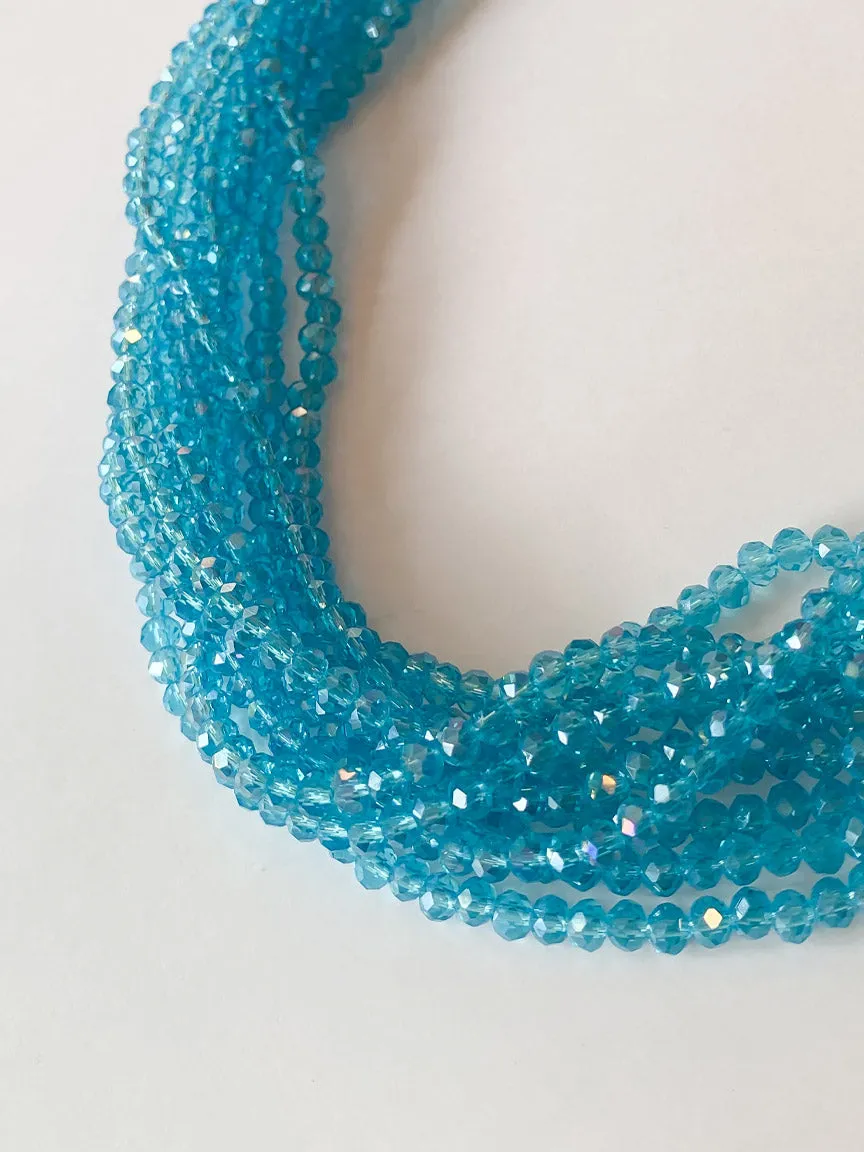Ocean Blue Layered Necklace