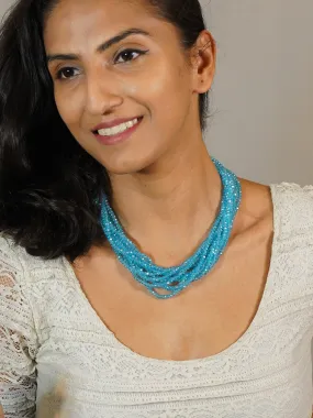Ocean Blue Layered Necklace
