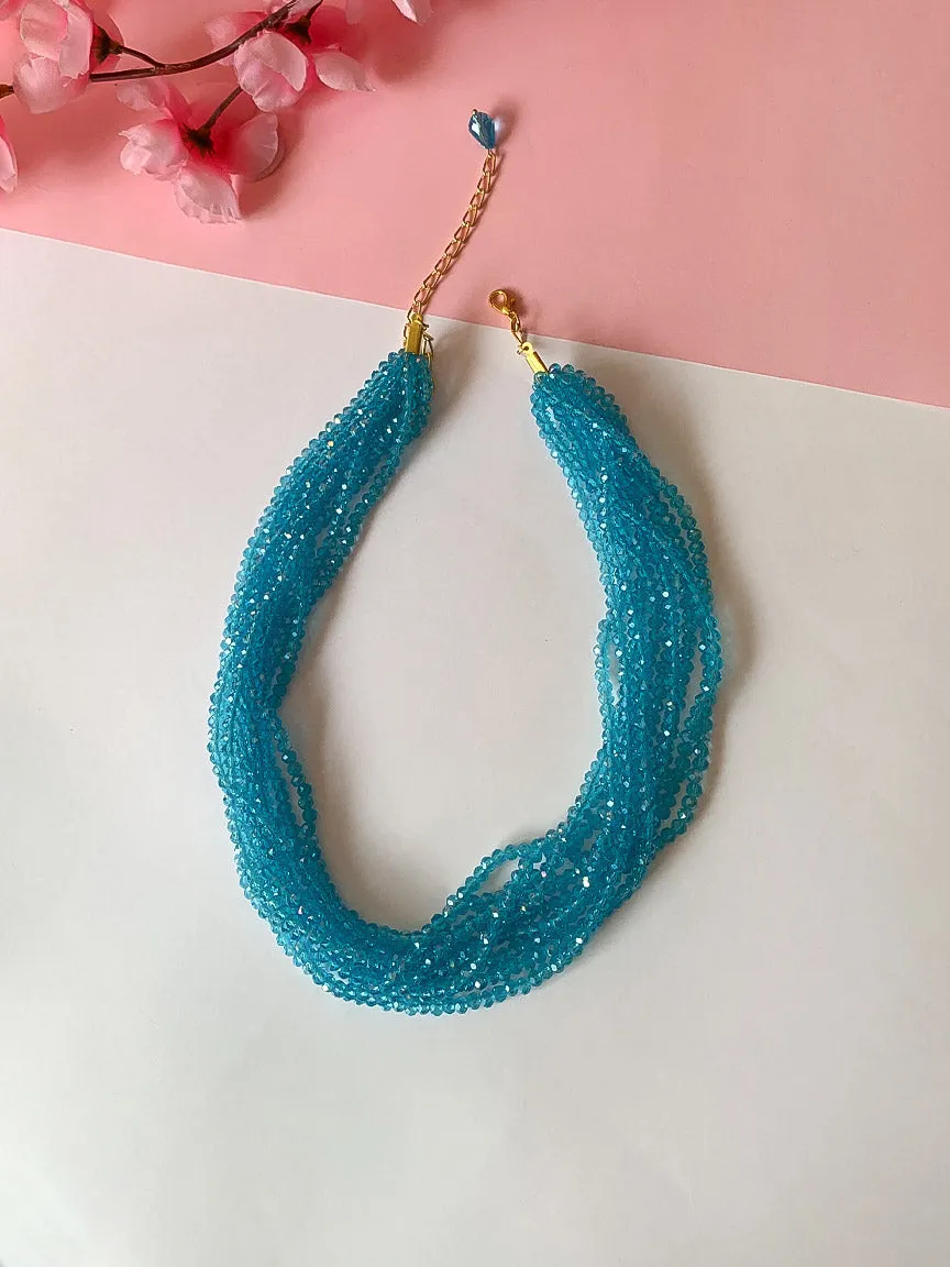 Ocean Blue Layered Necklace