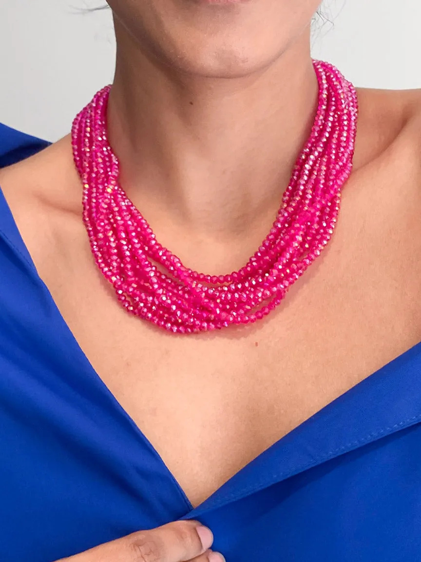 Ocean Blue Layered Necklace