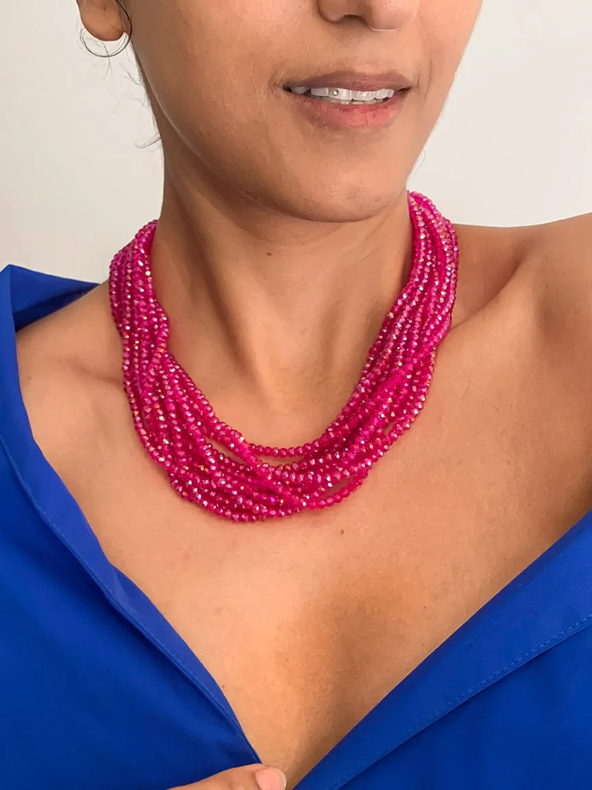 Ocean Blue Layered Necklace