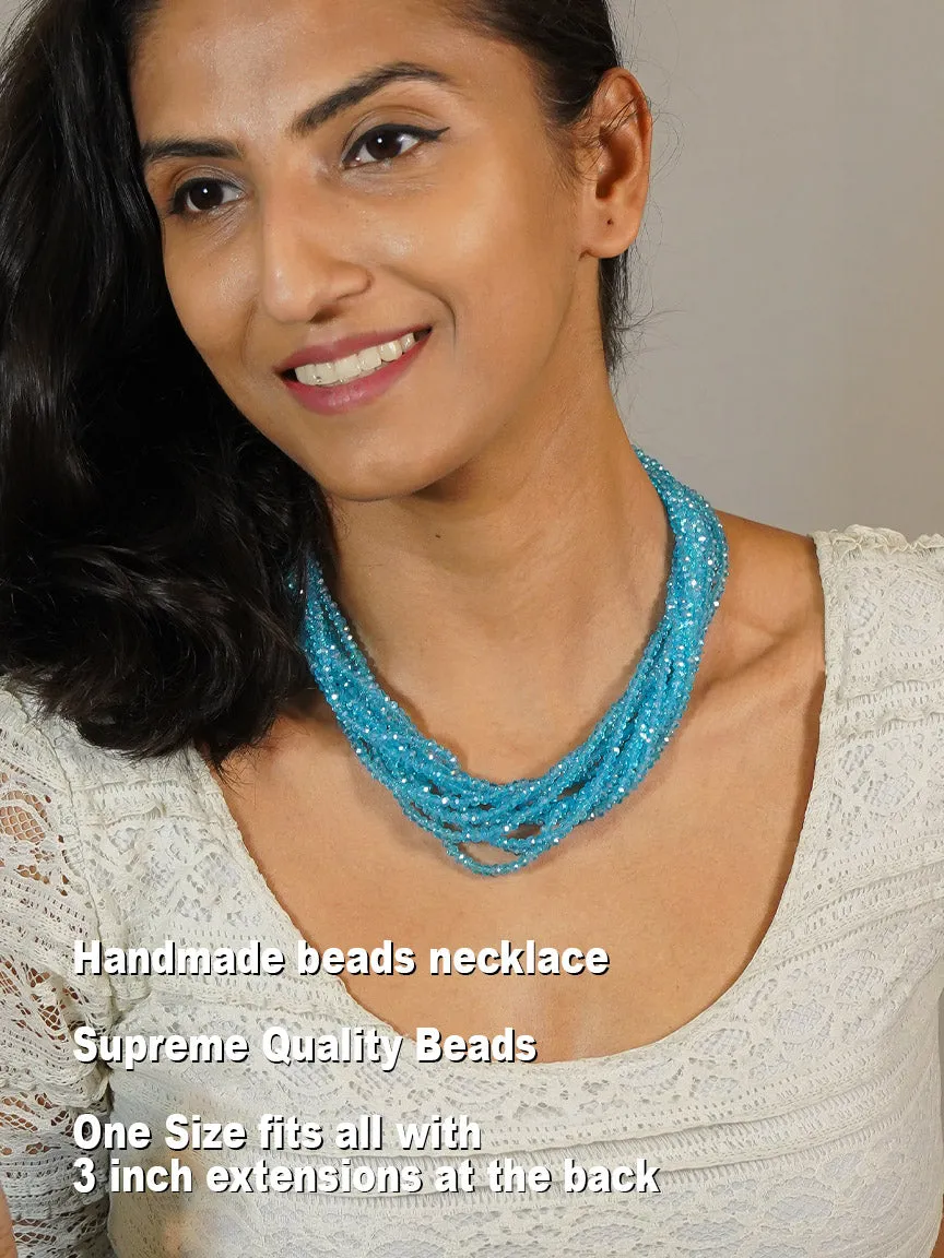 Ocean Blue Layered Necklace