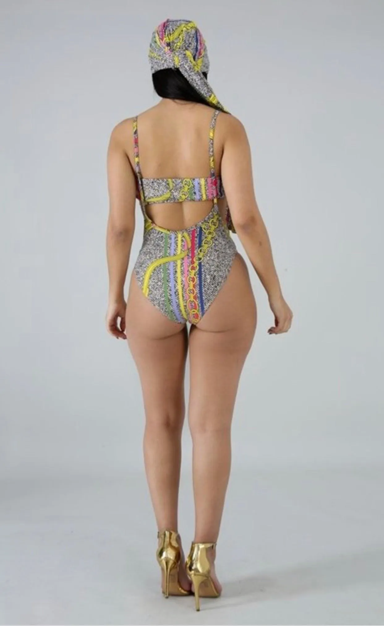 Overall Two Piece Swimsuit