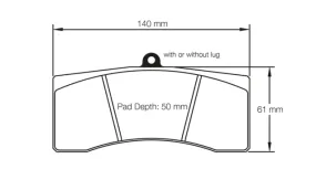 Pagid Racing Brake Pads No. 1896