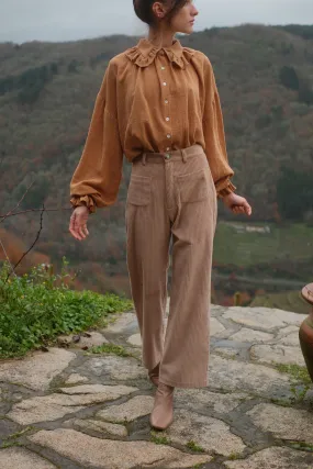 PAIGE pants camel corduroy