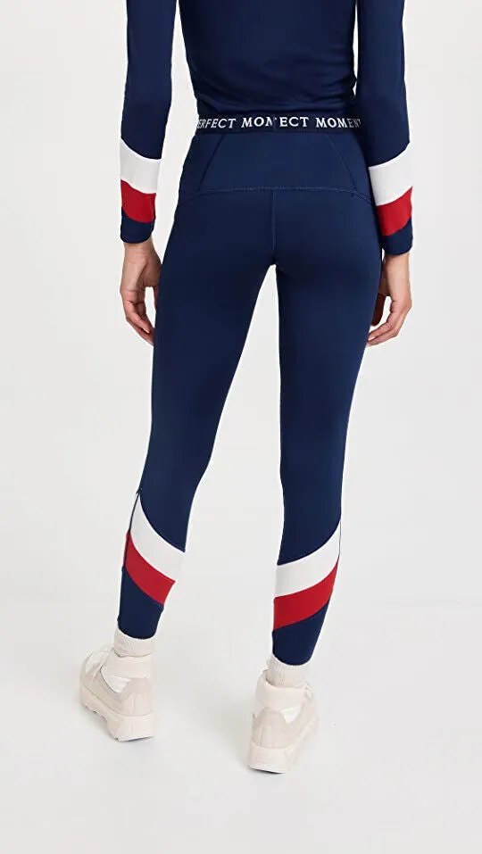 Perfect Moment Chevron Base Layer Leggings