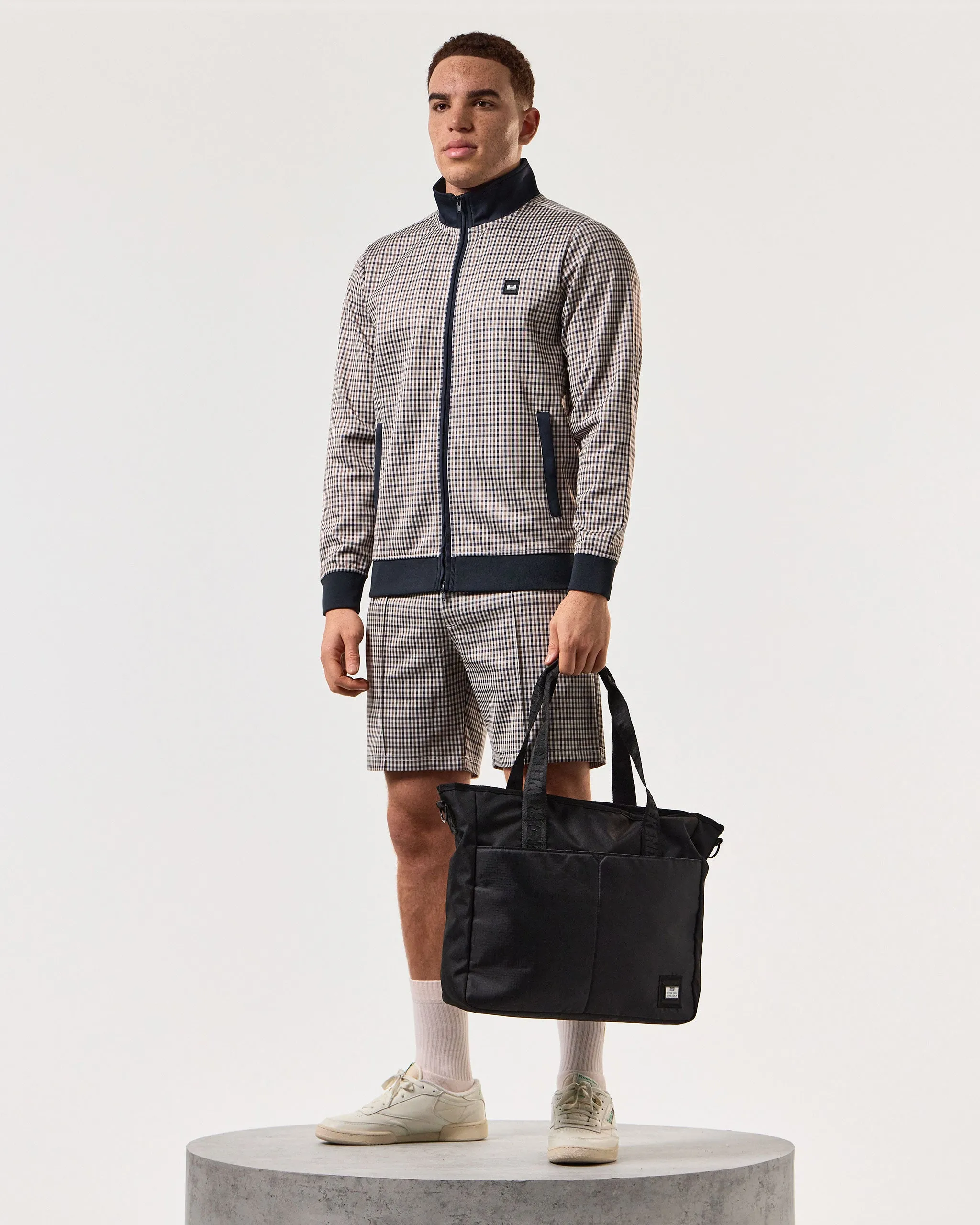 Placencia Tricot Track Top House Check