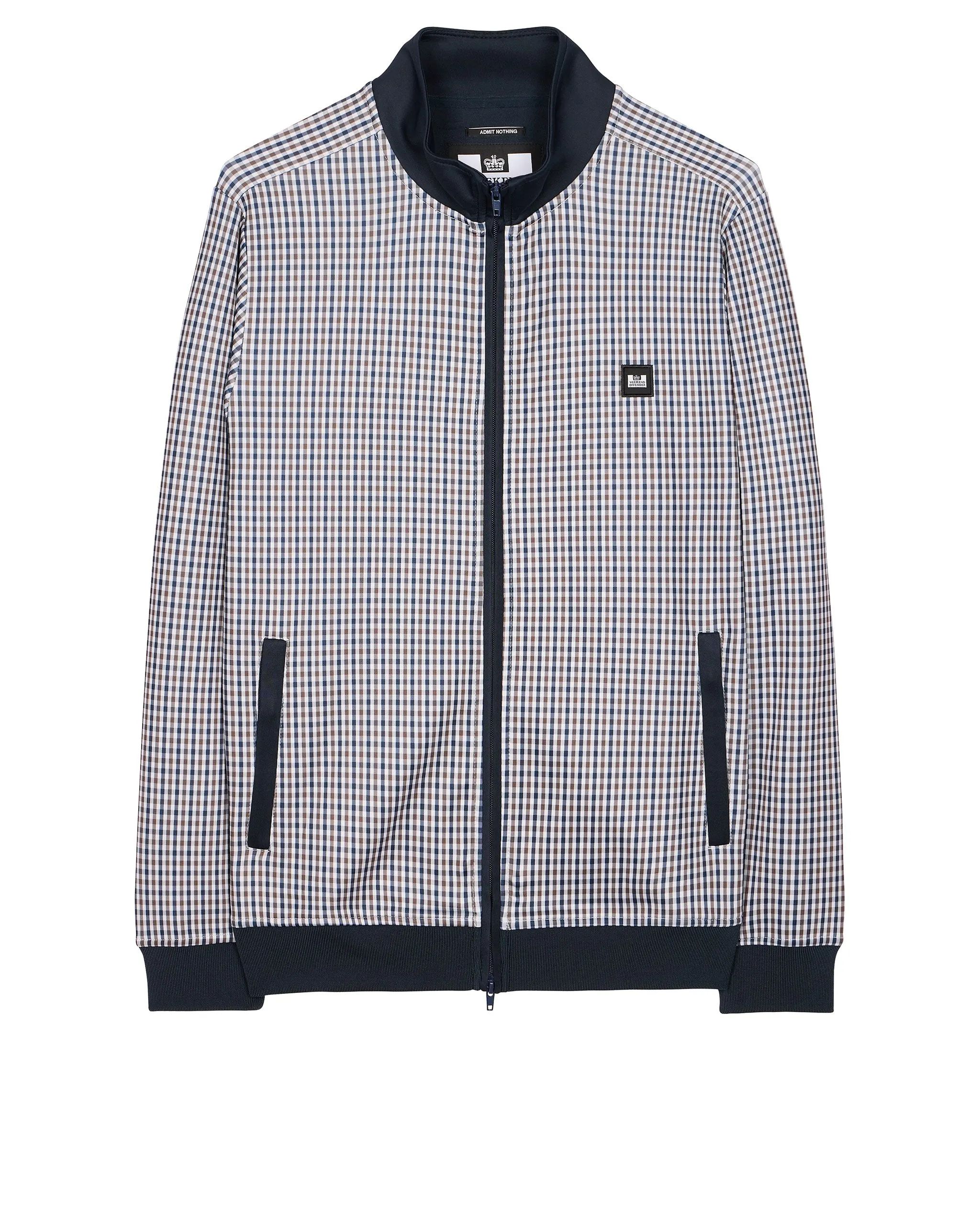 Placencia Tricot Track Top House Check
