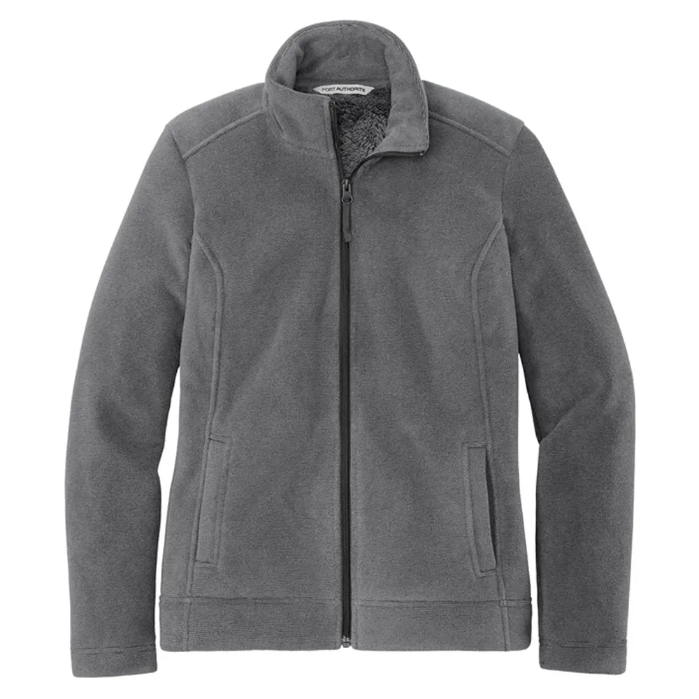 Port Authority Ladies Ultra Warm Brushed Fleece Jacket
