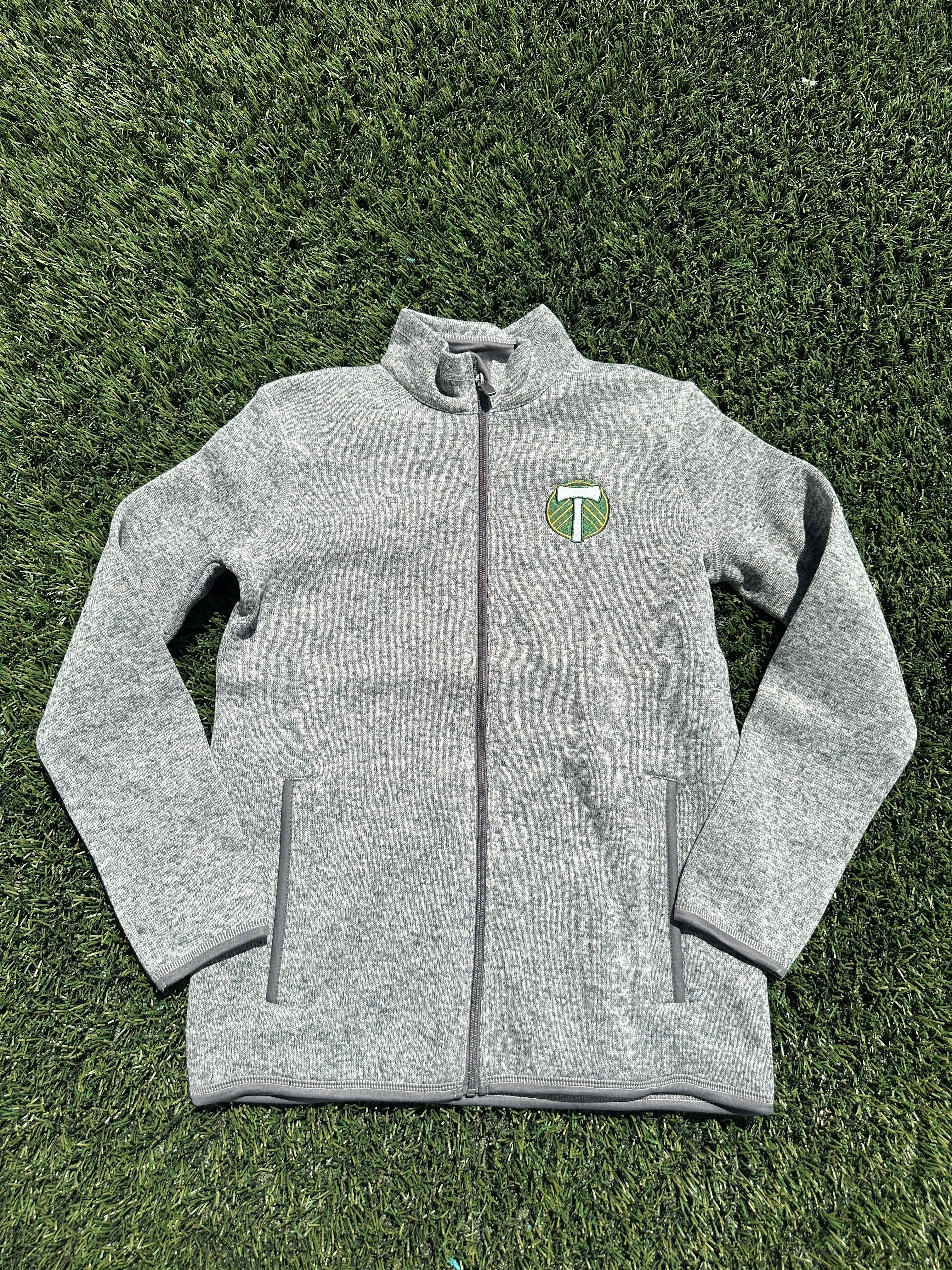 PORTLAND TIMBERS FC YOUTH FULL ZIP FLEECE JACKET