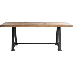 Railway Brown Recycled Wood Table