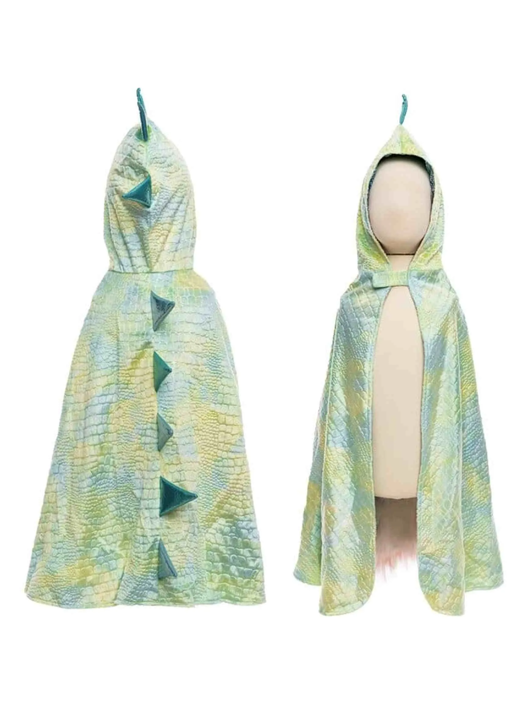 Rainbow Reversible Unicorn and Dragon Cape
