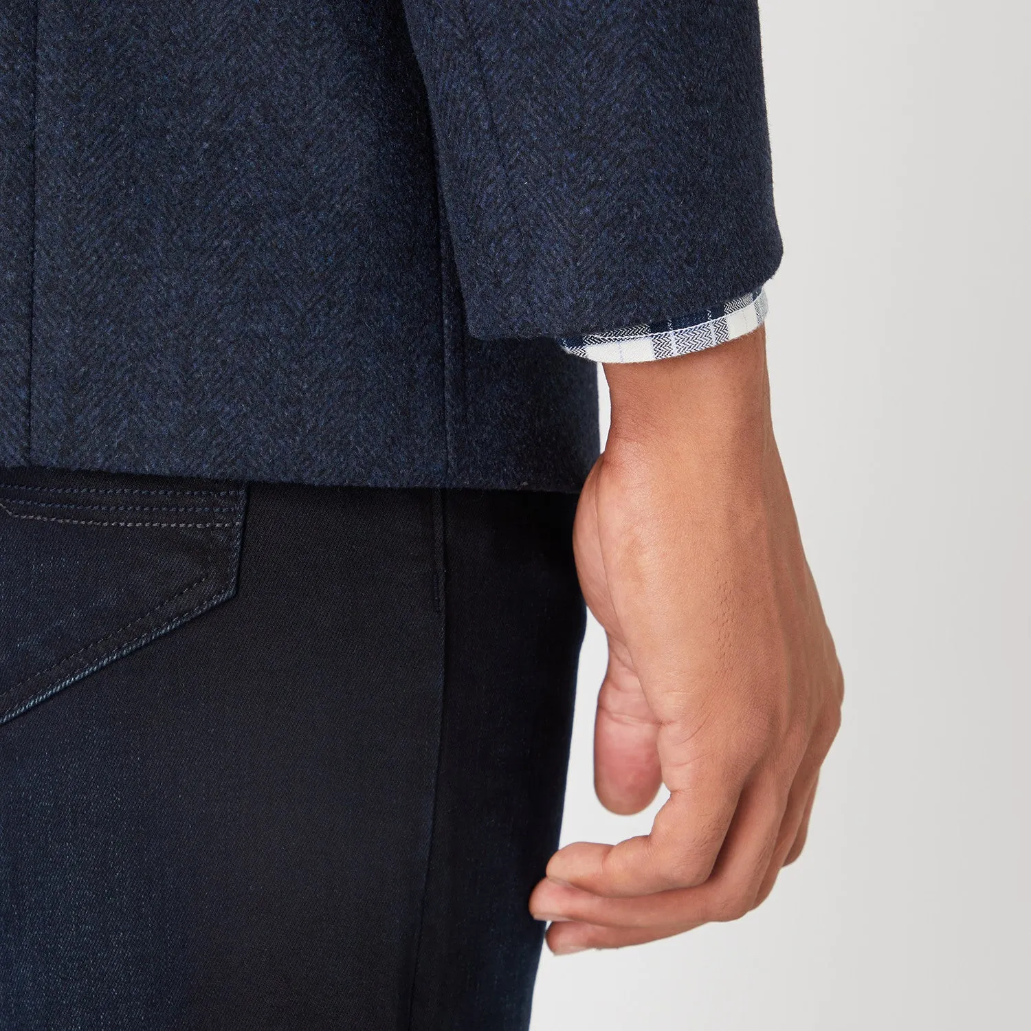 Remus Uomo 90410 78 Navy Jonah Overcoat