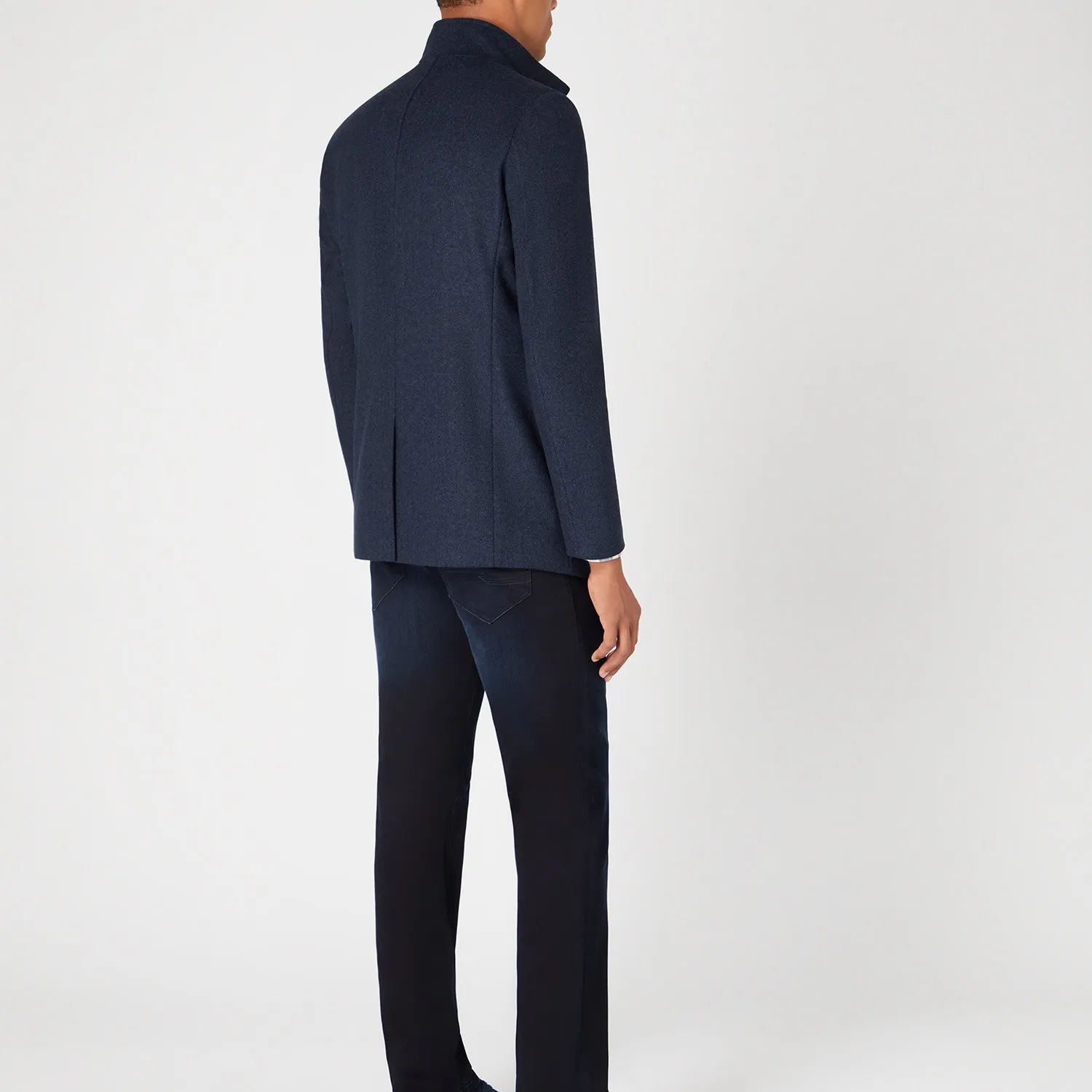 Remus Uomo 90410 78 Navy Jonah Overcoat