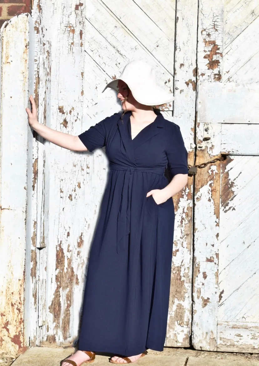 Rosie Maxi Dress- Navy