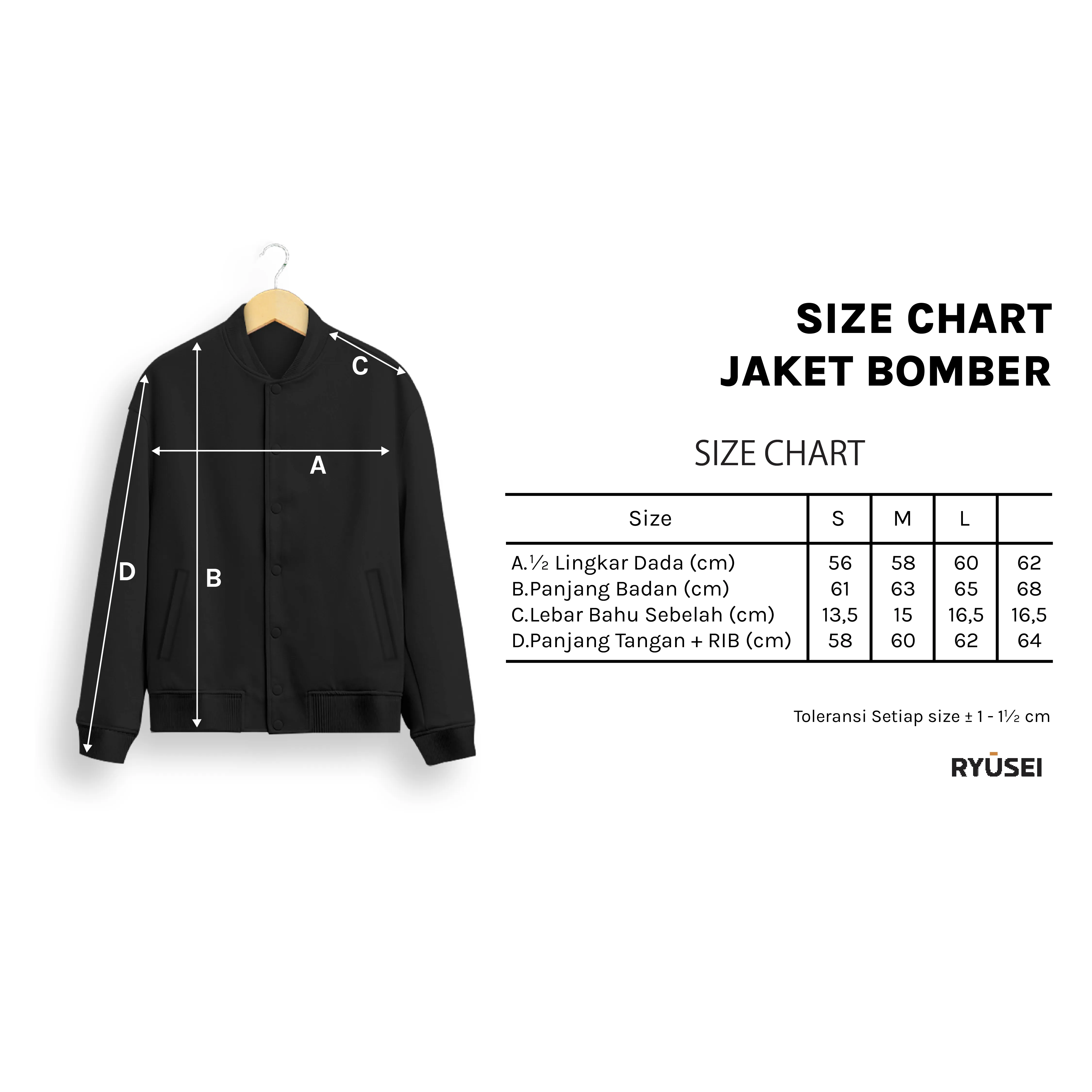 Ryusei Jacket Bomber Tsunagawa CMB Navy