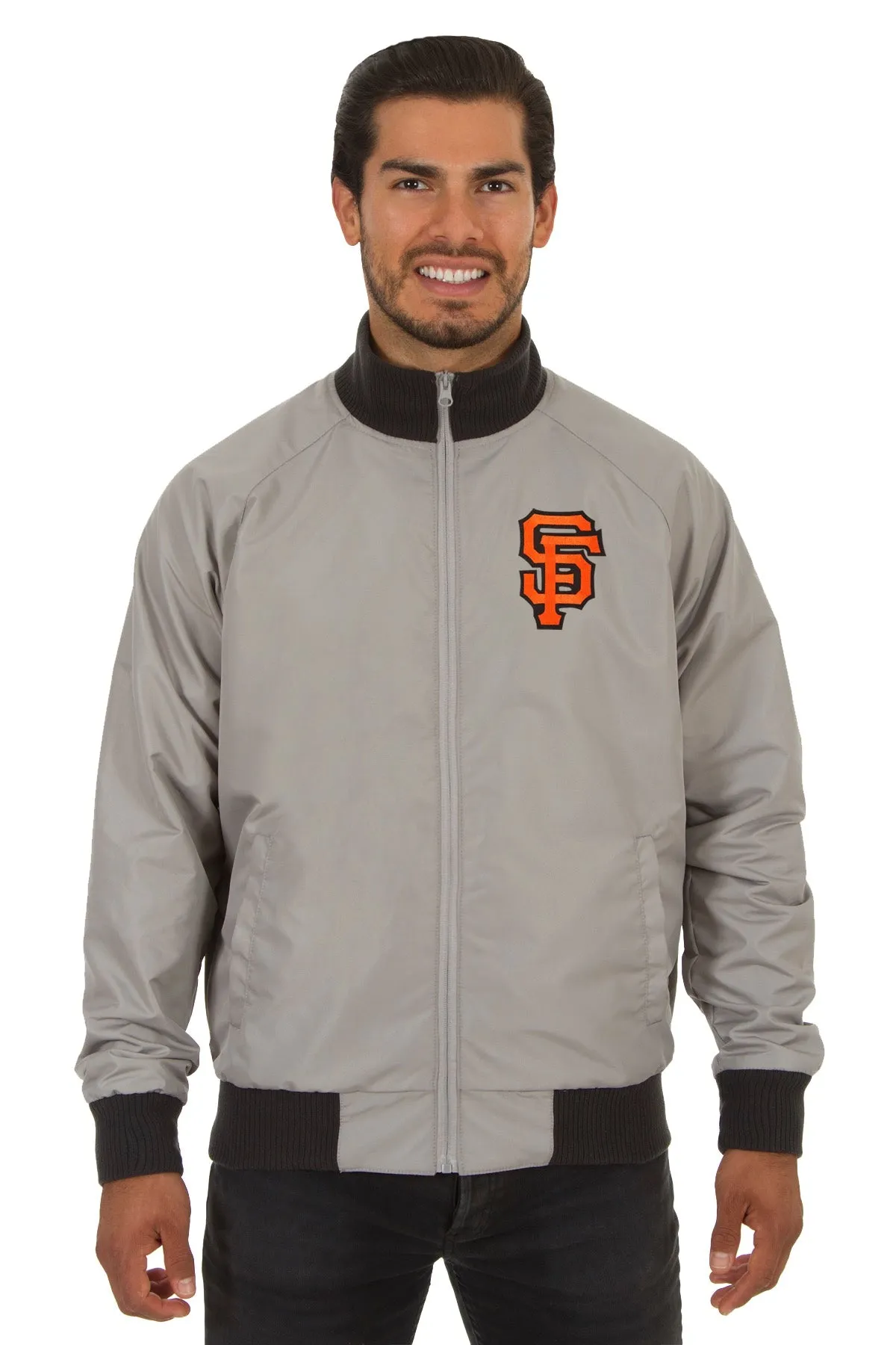 San Francisco Giants Reversible Polyester Track Jacket