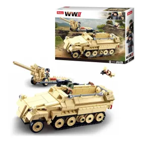 Sluban WW2 Half Truck Building Blocks For Ages 6 
