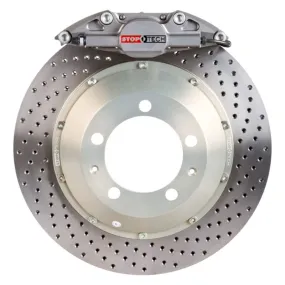 StopTech 99-02 Audi S4 Rear Big Brake Kit Trophy ST-22 Calipers 328x28mm Drilled Rotors