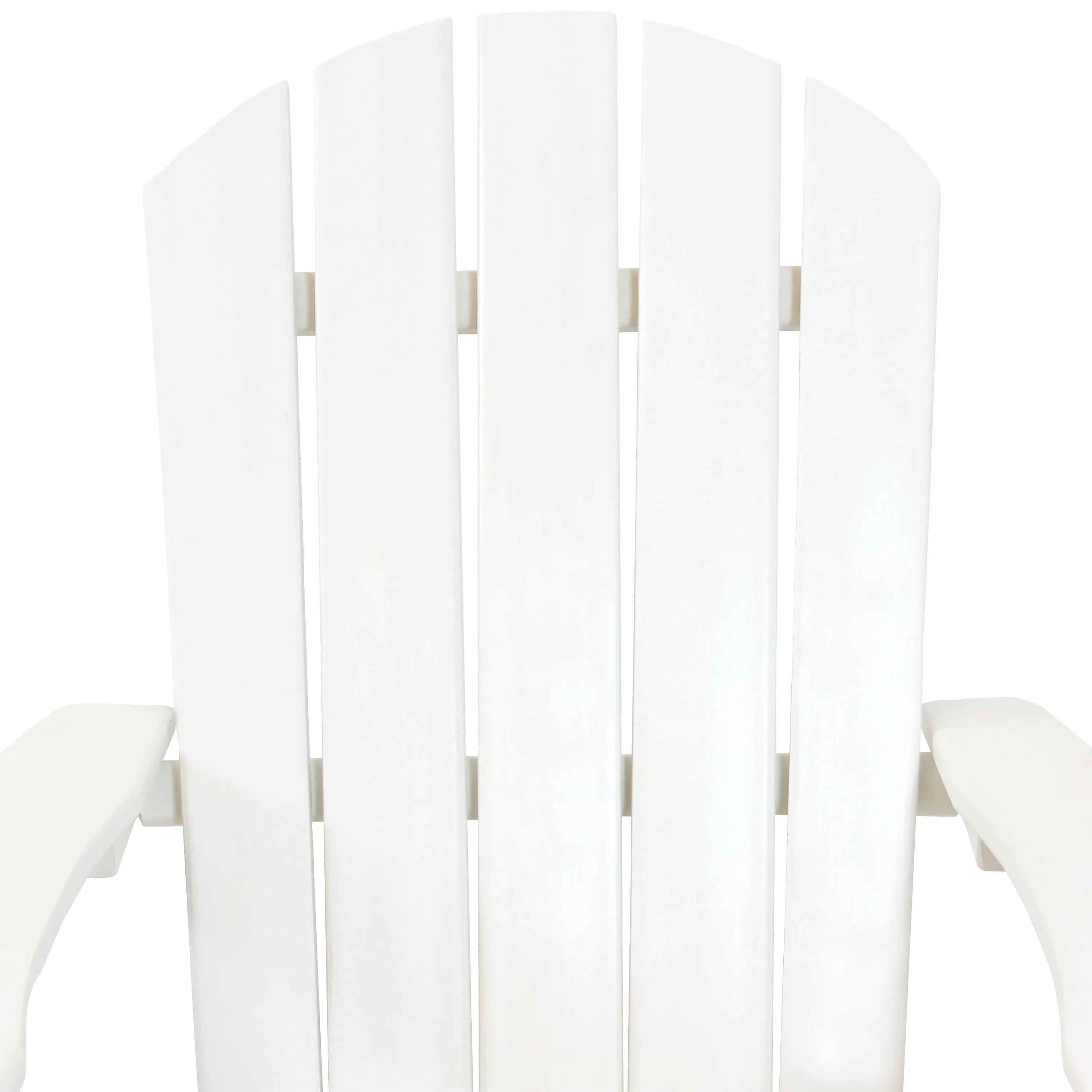Sunnydaze All-Weather Outdoor Adirondack Chair with Drink Holder - Set of 2