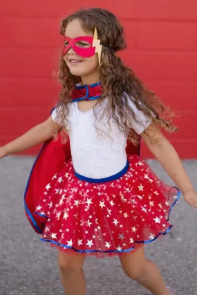 SUPERHERO TUTU/CAPE/MASK