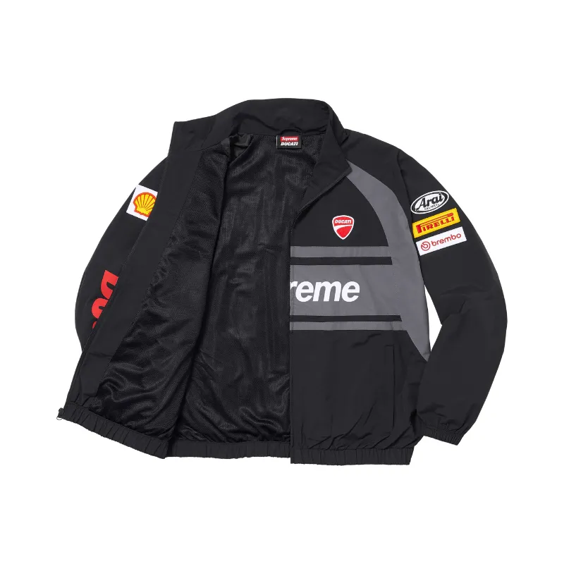 Supreme Ducati Track Jacket Black