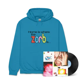 Sycco / Zorb LP Black Eco-Wax Vinyl & Home Is Where The Zorb Is... Hoodie Bundle