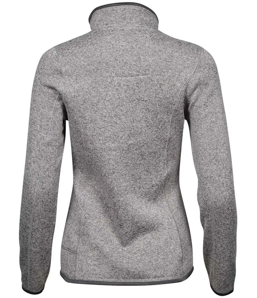 Tee Jays - Ladies Knitted Outdoor Fleece Jacket