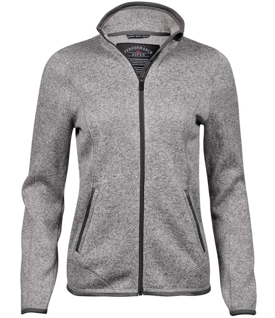 Tee Jays - Ladies Knitted Outdoor Fleece Jacket