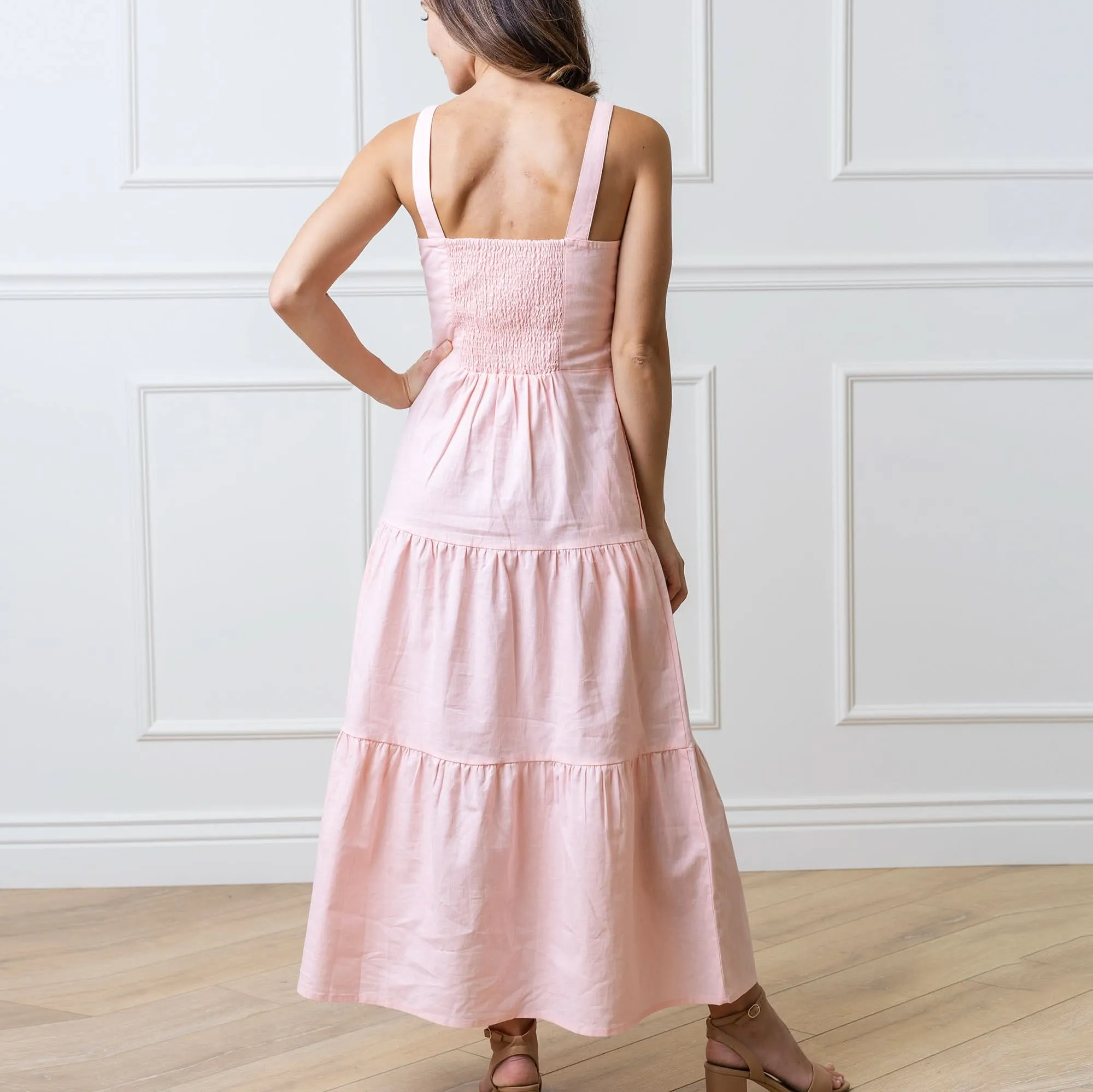 Tiered Wrap Dress