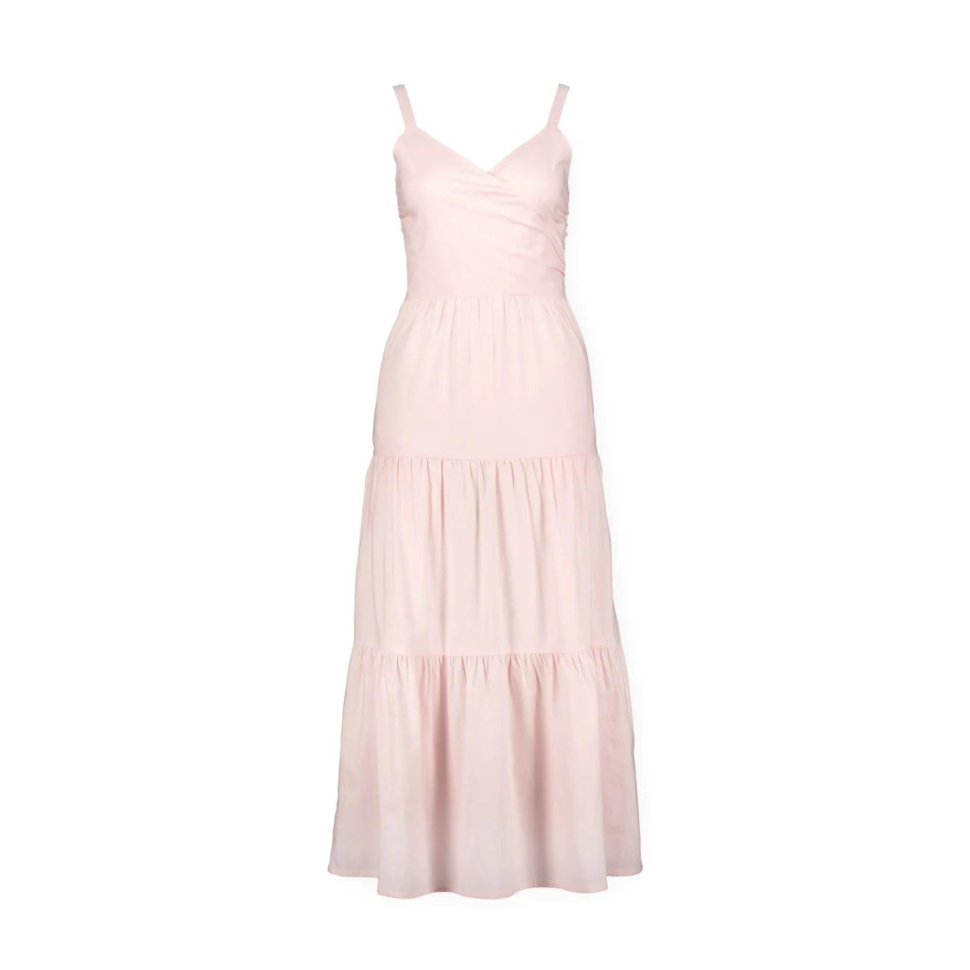 Tiered Wrap Dress